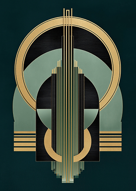 Art Deco Geometric Design