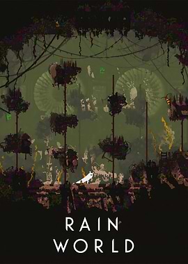 Rain World Game Poster