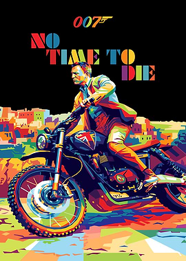 James Bond No Time To Die WPAP Art