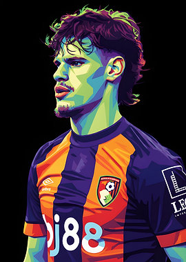 Football Player Portrait