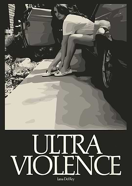 Lana Del Rey Ultra Violence Poster