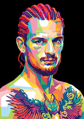 Sean O'Malley Pop Art Portrait