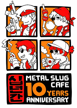 Metal Slug Cafe 10th Anniversary Art
