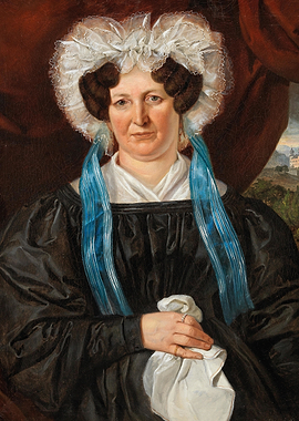 Portrait of a Woman in a Bonnet