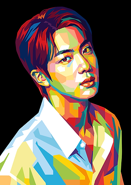Kim Seokjin of BTS WPAP