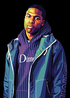 Daniel Caesar Pop Art