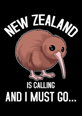 New Zealand Kiwi Bird Calling