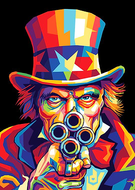 Uncle Sam with a Gun