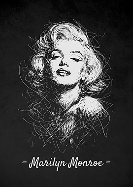 Marilyn Monroe Sketch