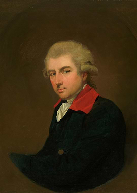 Portrait of a Man in 18th Century Attire