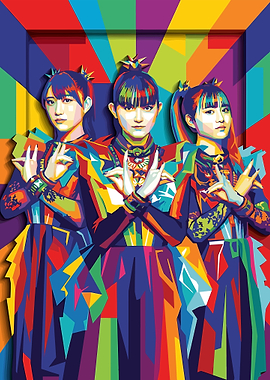 Babymetal Pop Art Portrait