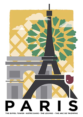 Paris Travel Poster