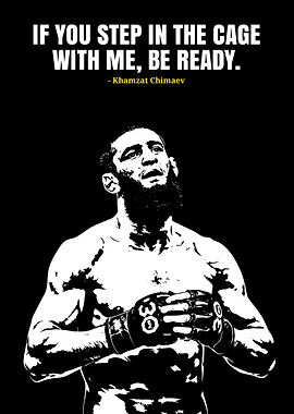 Khamzat Chimaev Motivational Quote