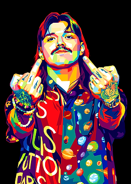 Mysterio Middle Fingers Up