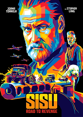 Sisu Road to Revenge Pop Art Poster