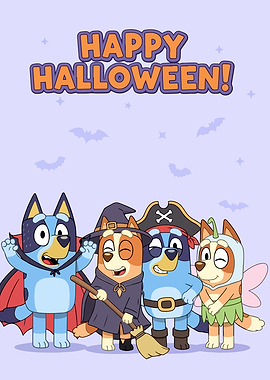 Bluey Halloween Characters