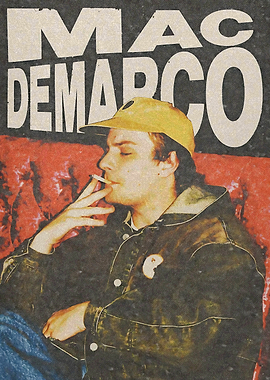 Mac DeMarco Smoking on Couch