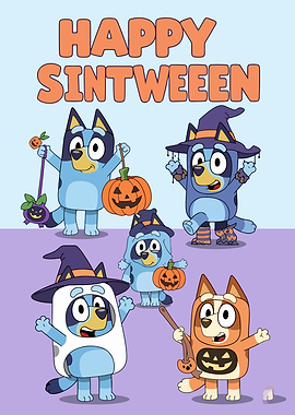 Bluey Halloween Characters