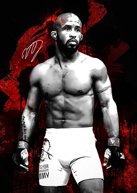 Demtrious Johnson MMA Fighter Portrait