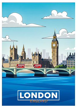 London Skyline with Big Ben