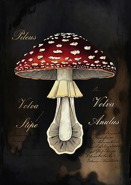 Mushroom Illustration
