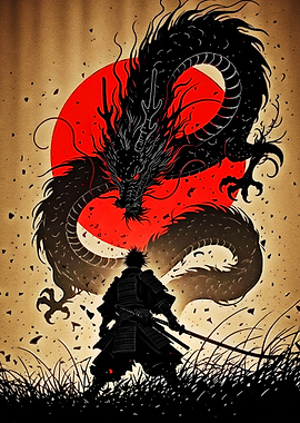 Samurai vs. Dragon