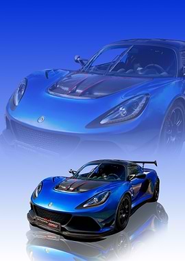 Blue Lotus Exige 380 Cup Car