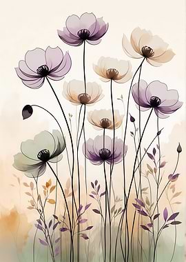 Watercolor Floral Illustration