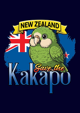 Save the Kakapo New Zealand