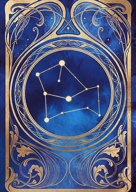 Gemini Constellation Art