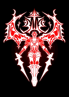 Glowing Red Knight Emblem