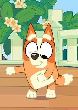 Bluey Character Dancing