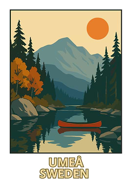 Umea Sweden Landscape Travel