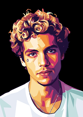 Dominic Fike Pop Art