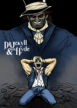 Dr. Jekyll and Mr. Hyde Comic Art