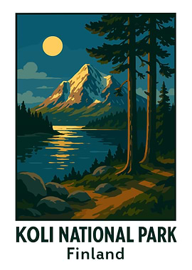 Koli National Pak Finland Landscape Travel