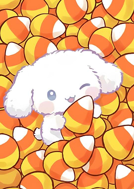 Cinnamoroll with Candy Corn