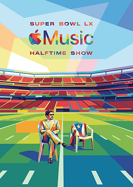 Super Bowl Halftime Show Poster