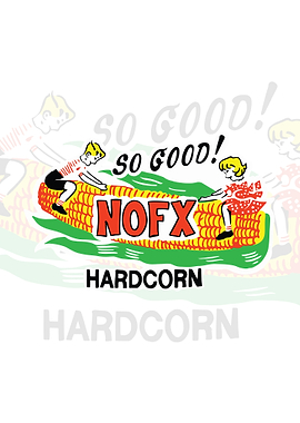 NOFX Hardcorn Corn Logo