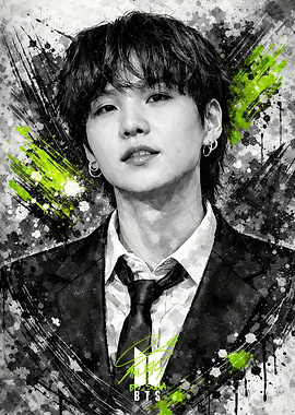 BTS Suga Portrait