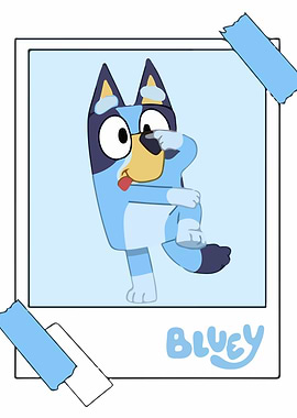 Bluey the cartoon dog