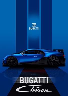 Bugatti Chiron – Blue Velocity