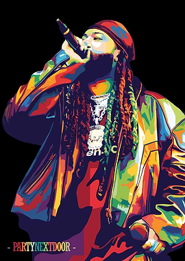 PartyNextDoor Pop Art Portrait