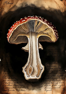 Mushroom Illustration