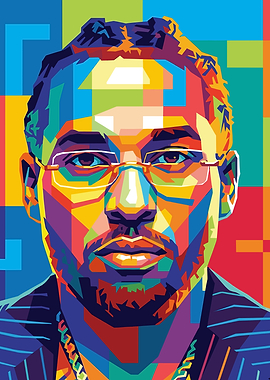 Reezy Rapper styler pop art