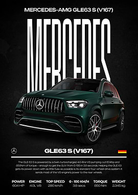 Mercedes-AMG GLE63 S (V167) Poster