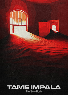 Tame Impala The Slow Rush - Album Art