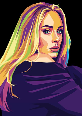 Adele Pop Art