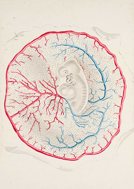 Embryo with Vascular System