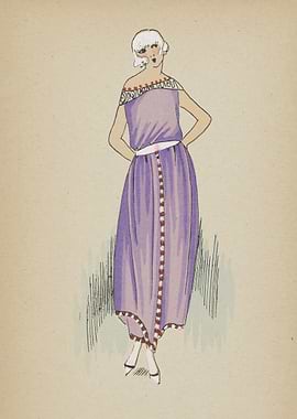 Art Deco Fashion Illustration